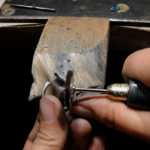 Nemesacél gyűrű készítés