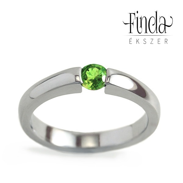 Minimal gyűrű peridottal Minimal gyűrű peridottal