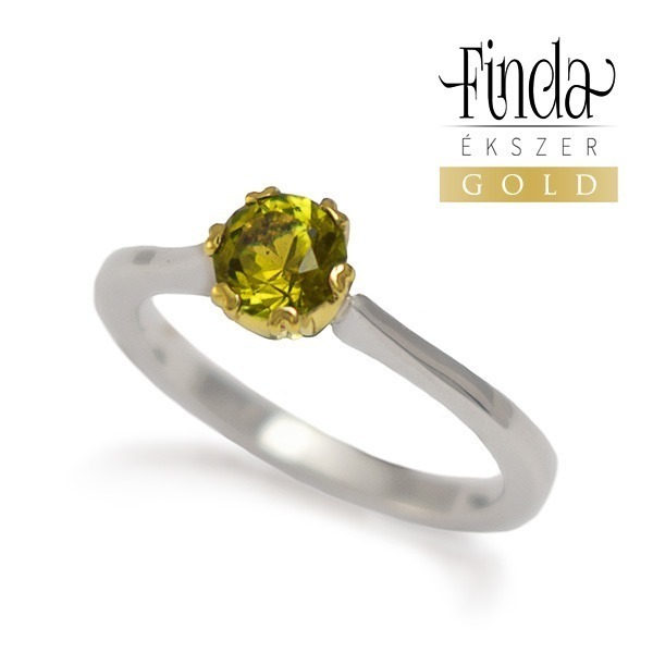 Turmalin d'Or szoliter gyűrű Turmalin d'Or szoliter gyűrű