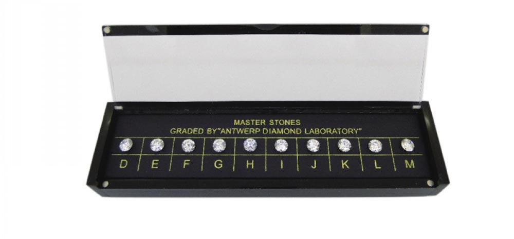 Master Stone Set a gyémánt színének meghatározásához